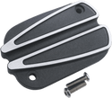 Covingtons C1177-B Clutch Master Cylinder Cover - Finned - Gloss Black Powder-Coat - sxspowersports
