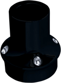 Covingtons C1239-B Heel Shift Eliminator - Dimpled - Gloss Black Powdercoat - sxspowersports