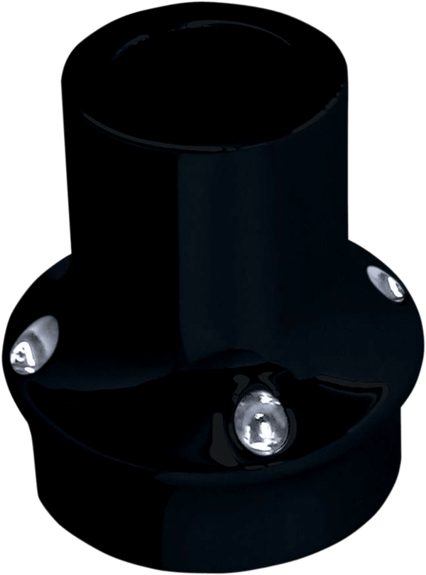 Covingtons C1239-B Heel Shift Eliminator - Dimpled - Gloss Black Powdercoat - sxspowersports