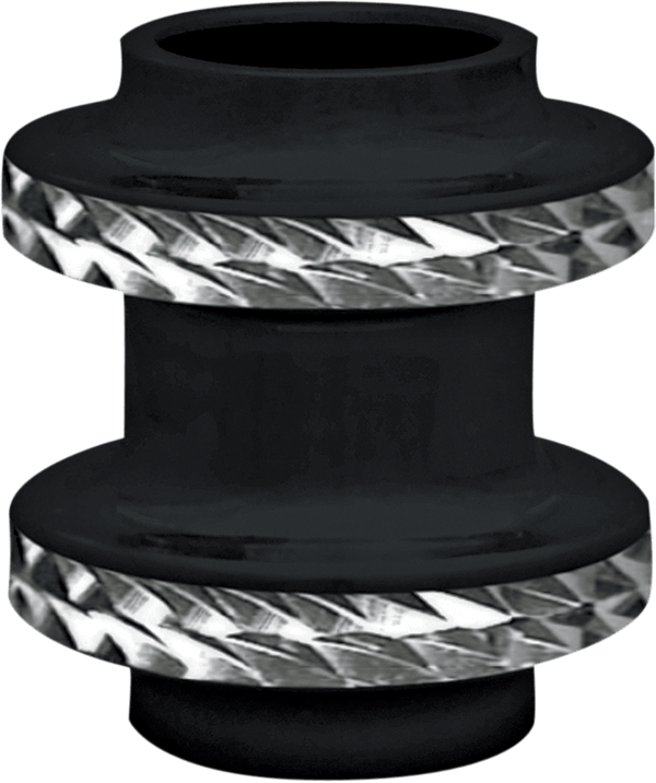 Covingtons C1240-C Heel Shift Eliminator - Finned - Chrome - sxspowersports