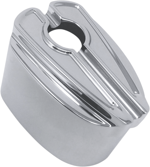 Covingtons C1246-B Ignition Switch Knob Cover - Finned - Black - sxspowersports