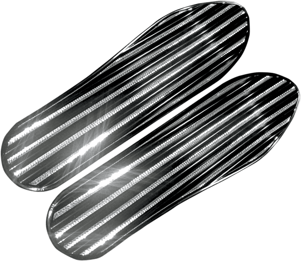 Covingtons C1334-B Drivers Floorboards - Gloss Black - sxspowersports