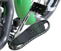 Covingtons C1334-B Drivers Floorboards - Gloss Black - sxspowersports