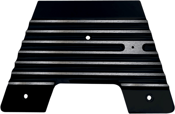 Covingtons C1340-C Firewall Plate - Finned - Chrome - sxspowersports