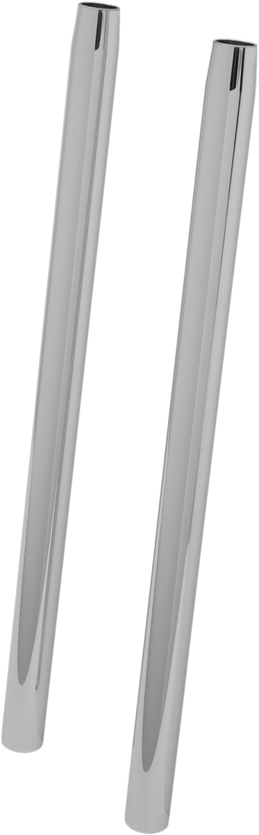 Custom Cycle T4028 35mm Fork Tubes - Stock Length (23.25in.) - sxspowersports