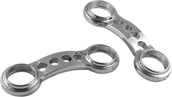 Custom Cycle TB2601-1 Chrome Billet Aluminum Fork Truss - 41mm - sxspowersports