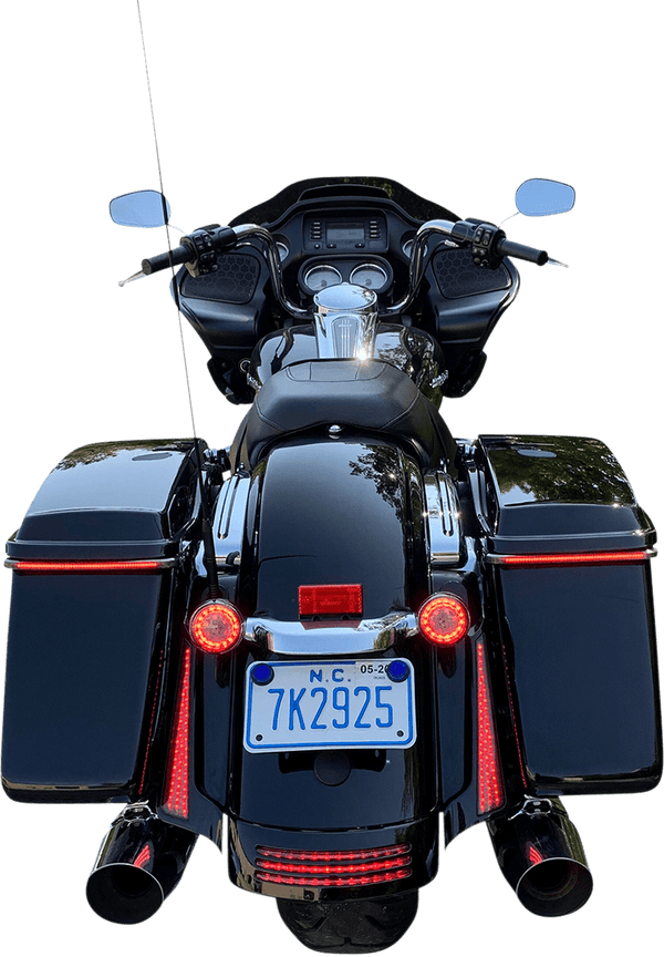 Custom Dynamics CD-FASCIA-HD-CS Fascia LED Panel - Chrome With Smoked Lens - sxspowersports