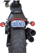 Custom Dynamics CD-FATBOB-S LED Taillight with Turn Signals - sxspowersports