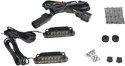Custom Dynamics CD-LR-10-S LED Saddlebag Rail Light Bars - Smoke Lens - sxspowersports