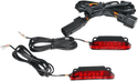 Custom Dynamics CD-LR-11-R LED Saddlebag Rail Light Bars - Red Lens - sxspowersports