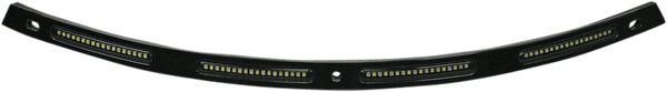 Custom Dynamics CD-RG-WT-15-B Windshield Trim with Turn Signals - Gloss Black - sxspowersports