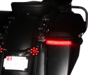 Custom Dynamics CD-SB-SS6-BS Saddlebag Lights for H-D OE Saddlebags - Gloss Black Finish - Smoke Lens - sxspowersports