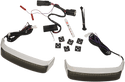 Custom Dynamics CD-SBSEQ-BCM-CS Saddlebag Lights for H-D OE Saddlebags - Chrome Finish - Red Lens - sxspowersports