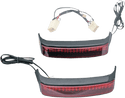 Custom Dynamics CD-SBSEQ-SS8-CS Sequential Bagz Saddlebag Lights - Chrome/Smoke Lens - sxspowersports