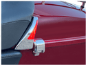 Custom Dynamics CD-TPBR-14-RB Tour-Pak Backrest LED - Black With Red Lens - sxspowersports