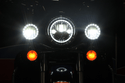 Custom Dynamics CDTB-45-AW-2B 4.5in. TruBeam LED Passing Lamps - Black Chrome - sxspowersports