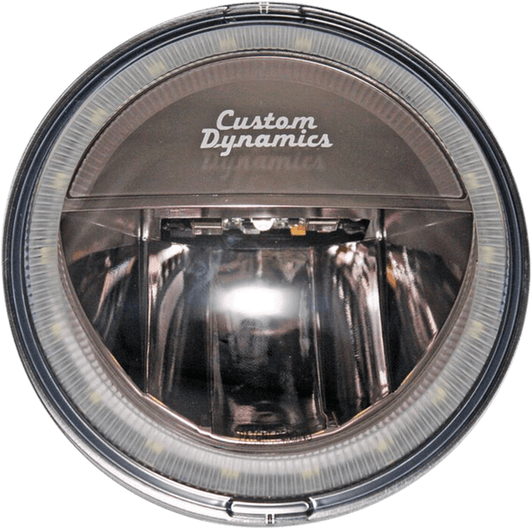 Custom Dynamics CDTB-45-AW-2B 4.5in. TruBeam LED Passing Lamps - Black Chrome - sxspowersports