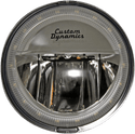 Custom Dynamics CDTB-45-AW-2C 4.5in. TruBeam LED Passing Lamps - Chrome - sxspowersports