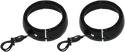 Custom Dynamics CDTB-45TR-3B Passing Lamp Trim Rings with White DRL and LED Turn Signals - Black - sxspowersports