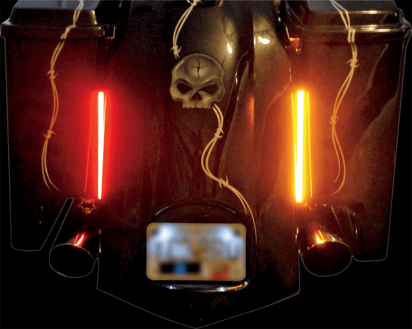 Custom Dynamics GENMPLASMA-DCPR Dual Color Plasma Rods - Red - sxspowersports