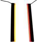 Custom Dynamics GENPLASMA10DC2 Dual Color Plasma Rods - Red/Amber - 10in. - sxspowersports