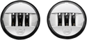 Custom Dynamics PB-45-B 4.5in. Probeam LED Passing Lamps - Black - sxspowersports