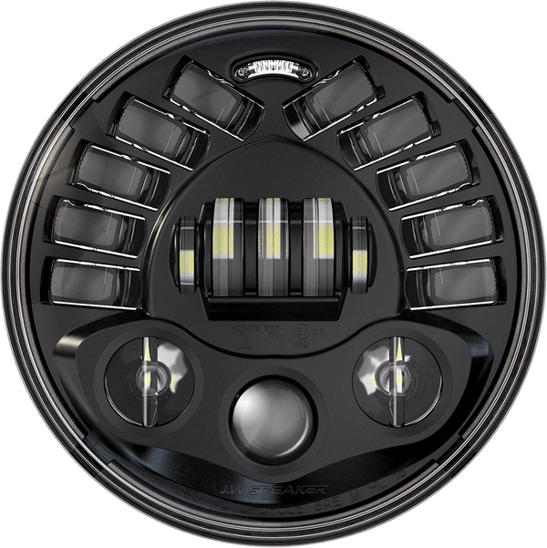 Custom Dynamics PB-7A-14-B 7in. Probeam Adaptive Headlamp - Black - sxspowersports