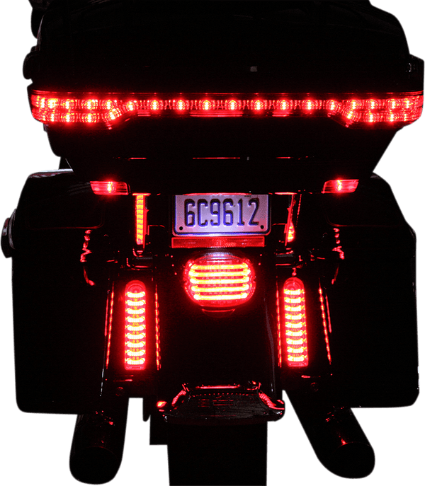 Custom Dynamics PB-FILL-R-C Probeam Fillerz Saddlebag LED Light - Red - sxspowersports