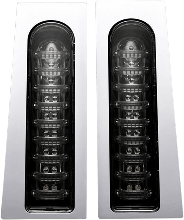 Custom Dynamics PB-FILL-S-C Probeam Fillerz Saddlebag LED Light - Smoke - sxspowersports