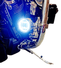 Custom Dynamics PB-FOG-SS6-B LED Halo Fog Lights - Black - sxspowersports