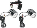 Custom Dynamics PB-FOG-SS8-C LED Halo Fog Lights - Chrome - sxspowersports
