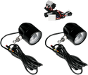 Custom Dynamics PB-FOG-TKE-C LED Halo Fog Lights - Chrome - sxspowersports