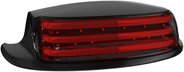 Custom Dynamics PB-FT-TOUR-S-B Probeam Rear Fender Tip Lights - Gloss Black Finish, Smoke Lens - sxspowersports