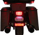 Custom Dynamics PB-FT-TOUR-S-B Probeam Rear Fender Tip Lights - Gloss Black Finish, Smoke Lens - sxspowersports