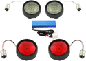 Custom Dynamics PB-HD-BB-C Probeam Turn Signal Insert Kit with Signal Stabilizers - Chrome Bezel - sxspowersports