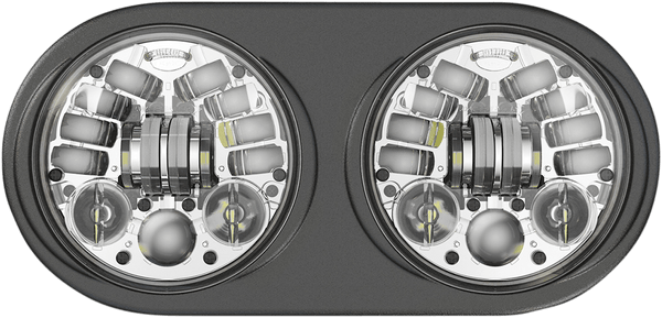 Custom Dynamics PB-RG13A-B LED Adaptive Headlamps For Road Glide - Black - sxspowersports