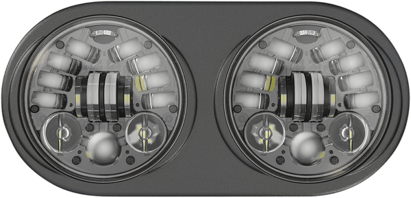 Custom Dynamics PB-RG13A-C LED Adaptive Headlamps For Road Glide - Chrome - sxspowersports
