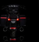 Custom Dynamics PB-RR-JAE Probeam Rear LED Turn Signal Inserts with Red Lenses - sxspowersports