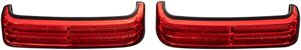 Custom Dynamics PB-SBSEQ-HD-BR Probeam Sequential LED Saddlebag Light - Gloss Black With Red Lens - sxspowersports