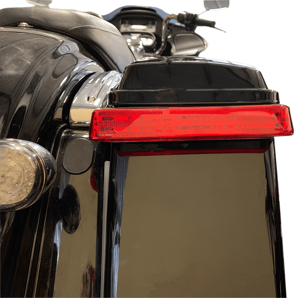 Custom Dynamics PB-SBSEQ-HD-BS Probeam Sequential LED Saddlebag Light - Gloss Black With Smoke Lens - sxspowersports