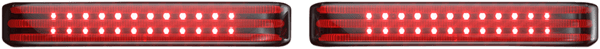 Custom Dynamics PB-SBSEQ-SS6-BR Probeam Sequential LED Saddlebag Light - Gloss Black With Red Lens - sxspowersports