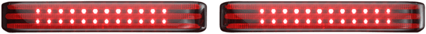 Custom Dynamics PB-SBSEQ-SS8-BR Probeam Sequential LED Saddlebag Light - Gloss Black With Red Lens - sxspowersports