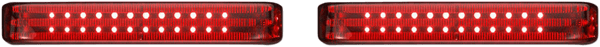 Custom Dynamics PB-SBSEQ-SS8-BR Probeam Sequential LED Saddlebag Light - Gloss Black With Red Lens - sxspowersports