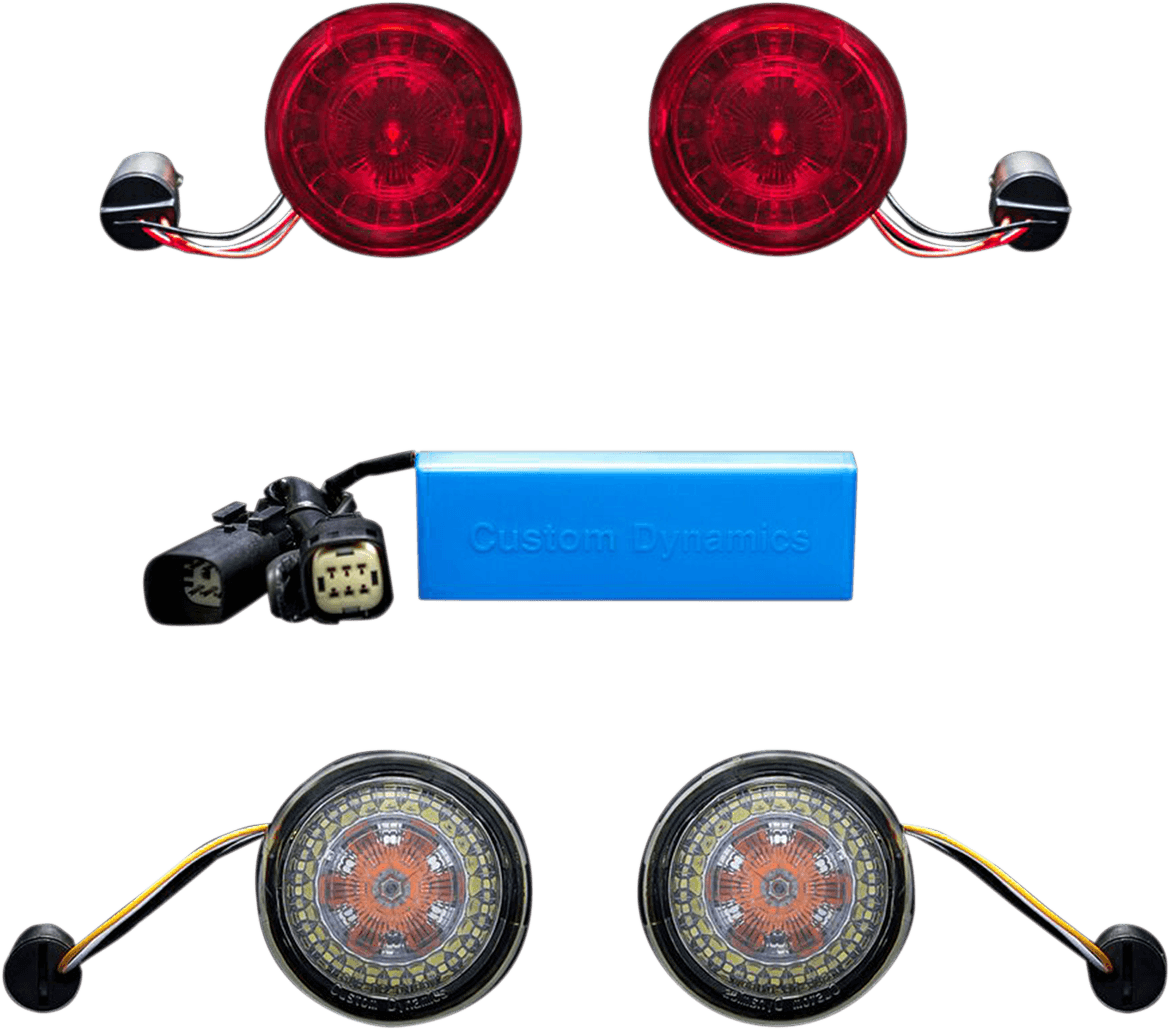 Turn Signal Conversion Module Custom Dynamics PB-SS-KIT1 Probeam LED Turn Signal Conversion Kit ...