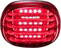 Custom Dynamics PB-TL-SB-S Probeam LED Squarback Taillight without License Plate Illumination Window - Smoke - sxspowersports