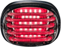 Custom Dynamics PB-TL-SBW-S Probeam LED Squareback Taillight with License Plate Illumination Window - Smoke - sxspowersports