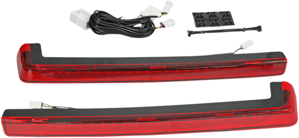 Custom Dynamics PB-TP-ARM-13R Probeam LED Tour-Pak Arms - Red - sxspowersports