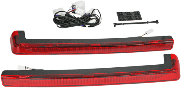 Custom Dynamics PB-TP-ARM-TPCR Probeam LED Tour-Pak Arms - Red - sxspowersports