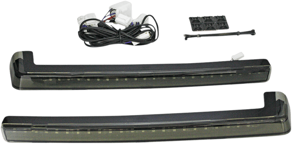 Custom Dynamics PB-TP-ARM-TPCS Probeam LED Tour-Pak Arms - Smoke - sxspowersports