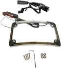 Custom Dynamics TF05-SS6-B Radius License Plate Frame - Gloss Black - sxspowersports